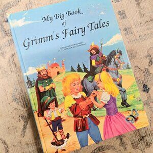 3 For 25 ❤️🥳1980s Hardcover My Favourite Grimms' Fairytales – Illustrated